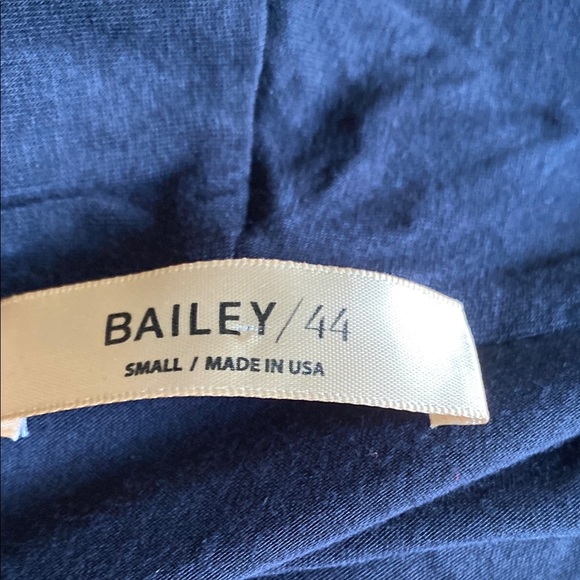 Bailey 44 Navy Wrap Blouse - Picture 9 of 11
